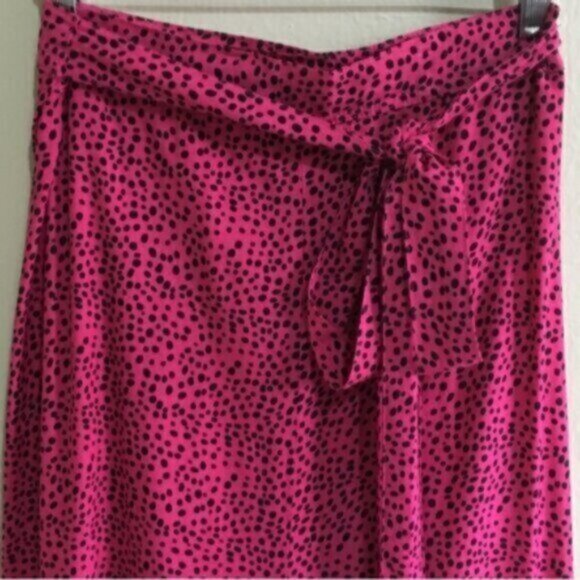 Beachgold Oriana Leopard Cheetah Print Hipster Hippie Art Wrap Skirt - Picture 6 of 12